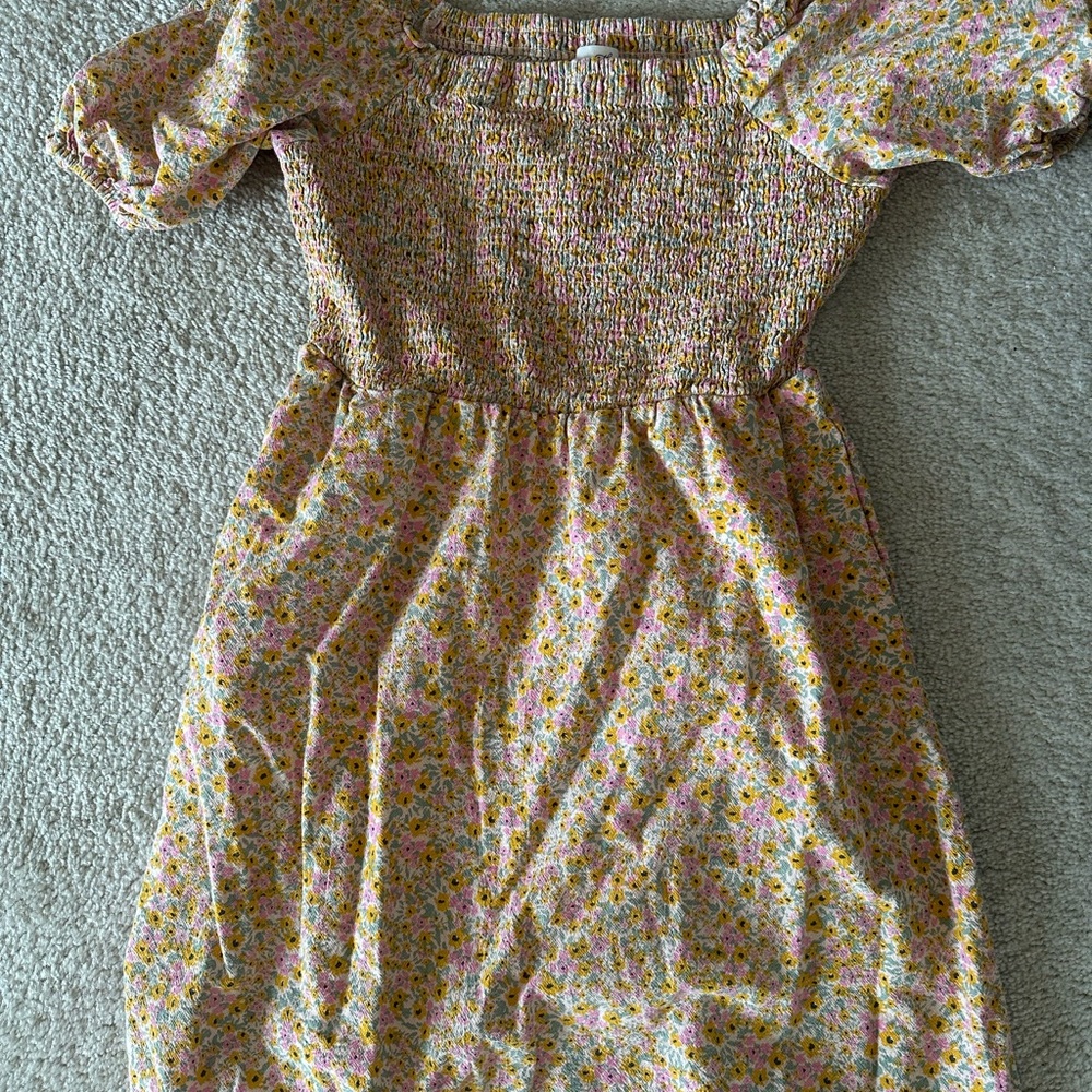 Floral Smocked Dress
